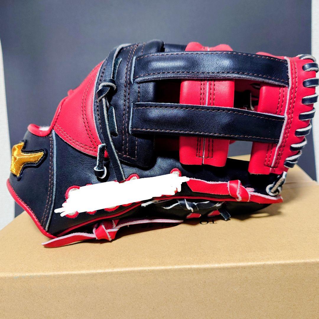 【前っちょ】ミズノプロ 軟式 内野手用 佐藤輝明モデル 日本製 オーダー