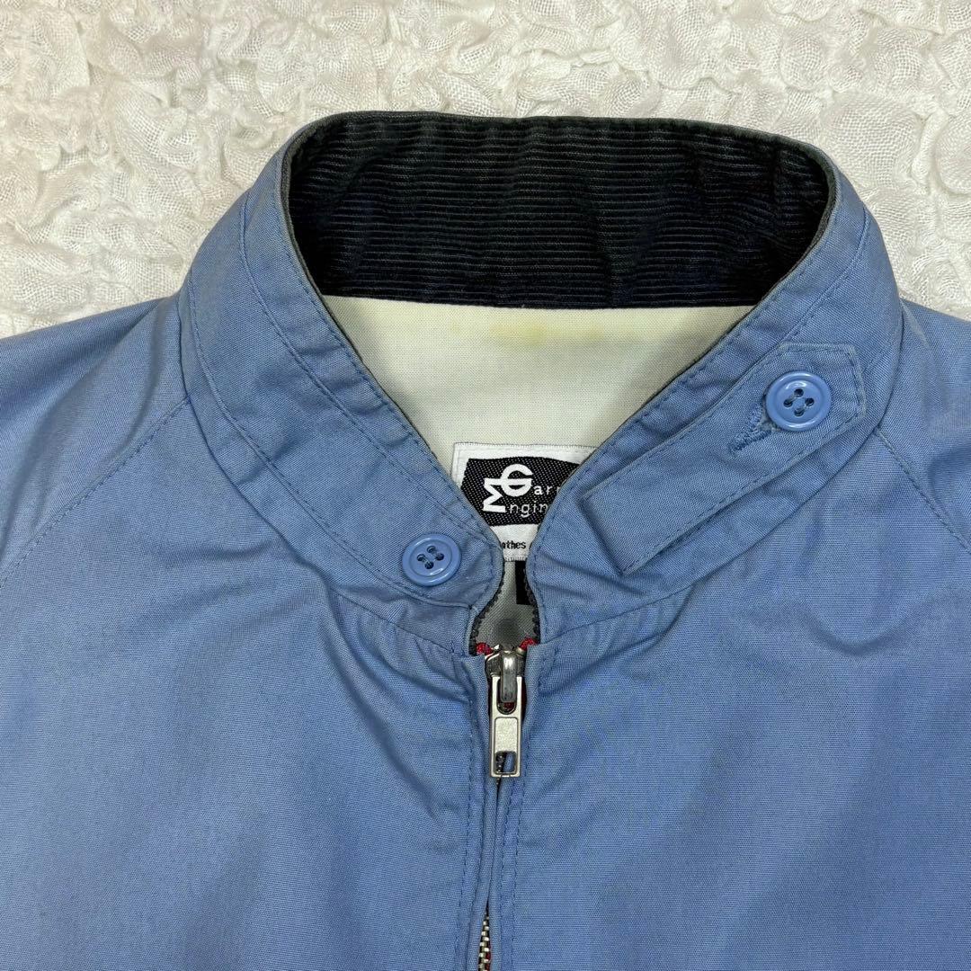 USA製 Engineered Garments ダブルジップブルゾン　水色