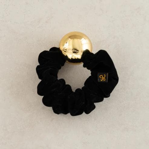 【新品】LOEM moon ブラック ベルベット シュシュ