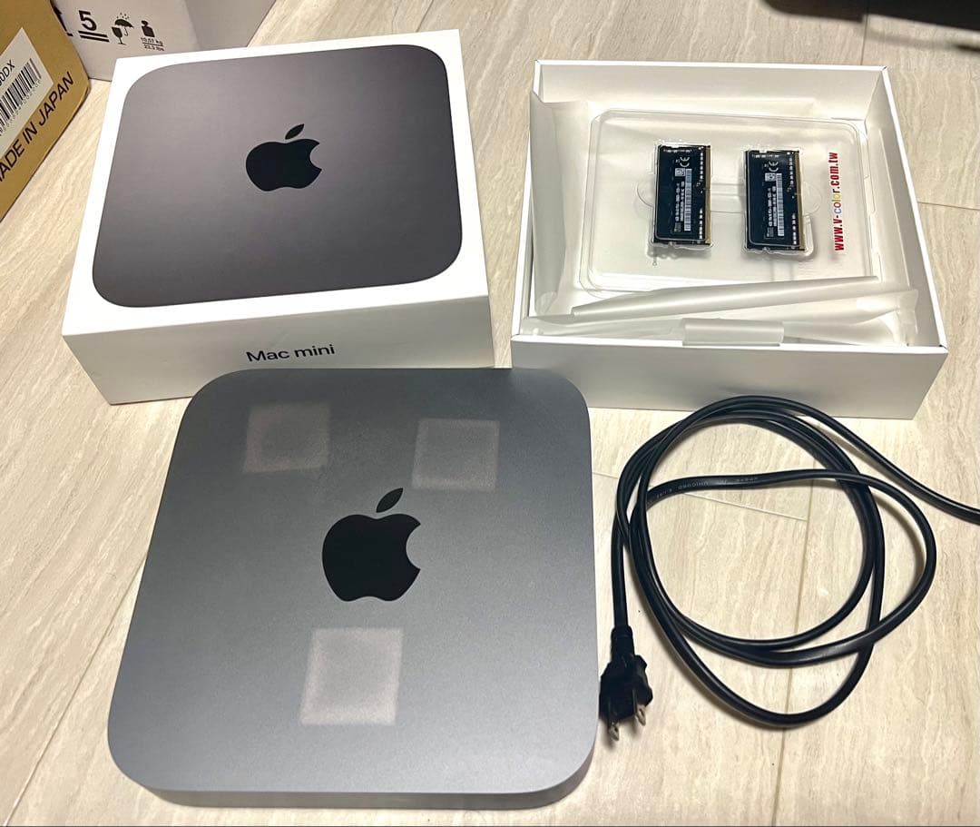 Mac mini Intel core i3 メモリ32GB (2018)