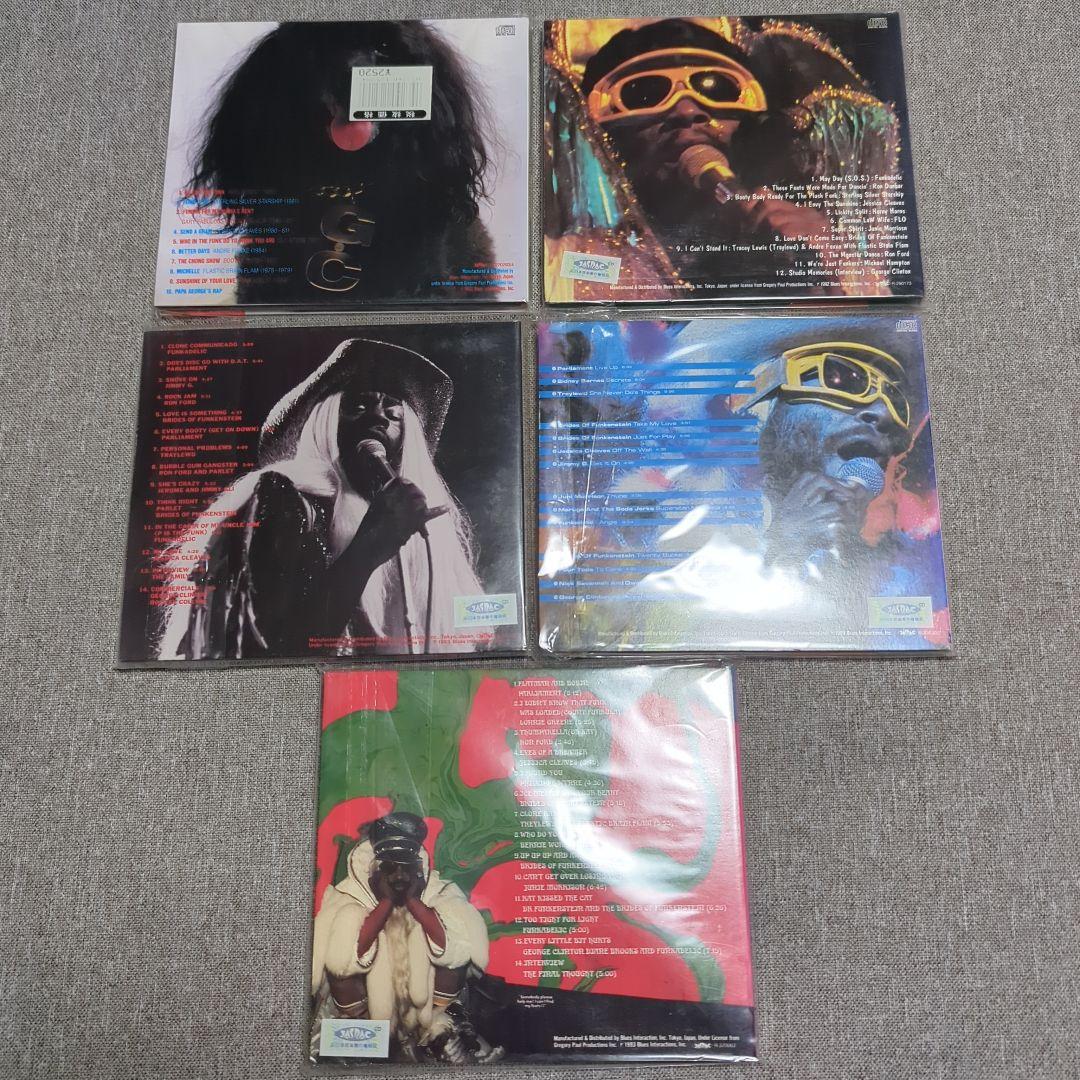 e Clinton/P-Funk All Stars CD5枚セット