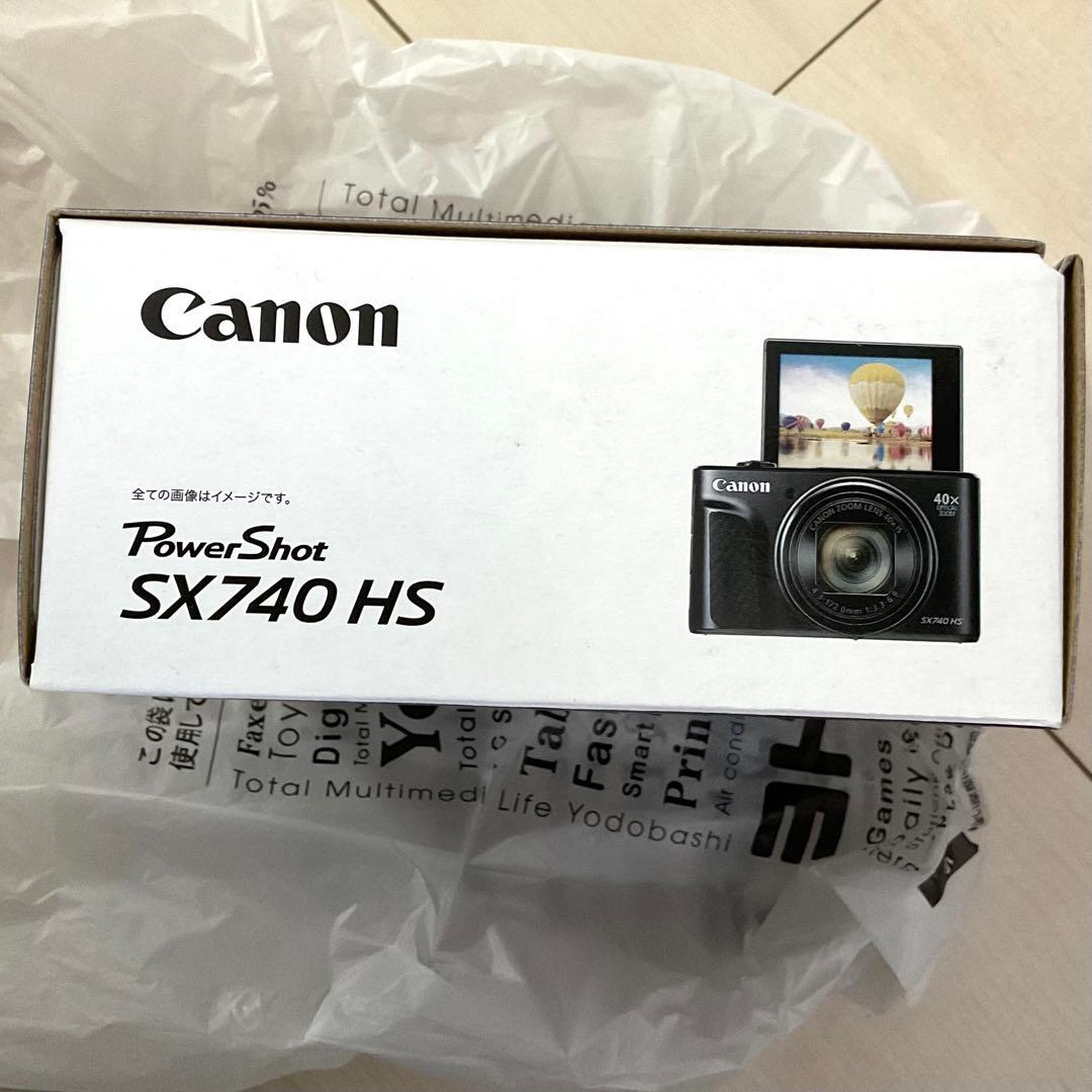 【新品未開封】キヤノン Power Shot PSSX 740HS ブラック