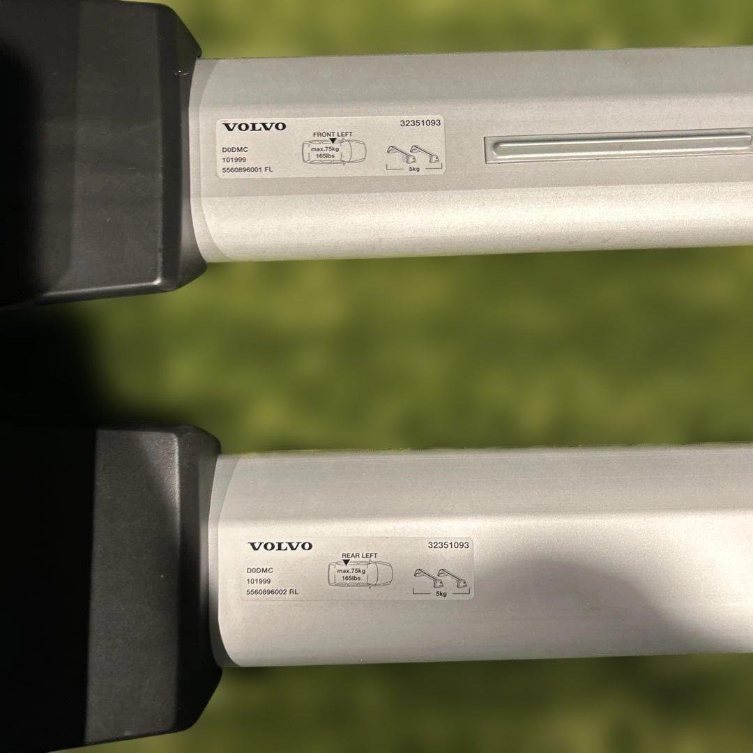 VOLVO XC40 ボルボ純正　ロードキャリア　ウィングバー