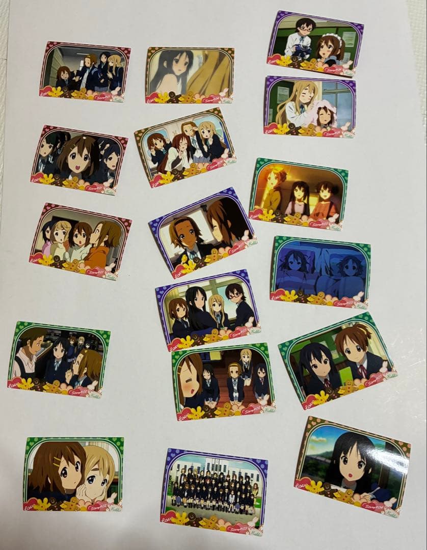 ○けいおん！涼宮ハルヒの憂鬱などトレーディングカードセット(542枚)おまけ付き