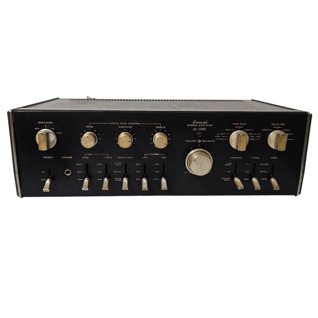 ジャンク品 SANSUI AU-7700 プリメインアンプ サンスイ