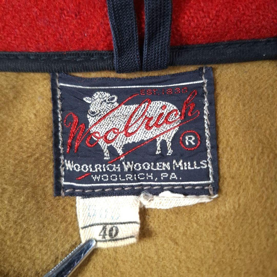 50s USA製 ウールリッチ バッファローチェック マッキーノジャケット