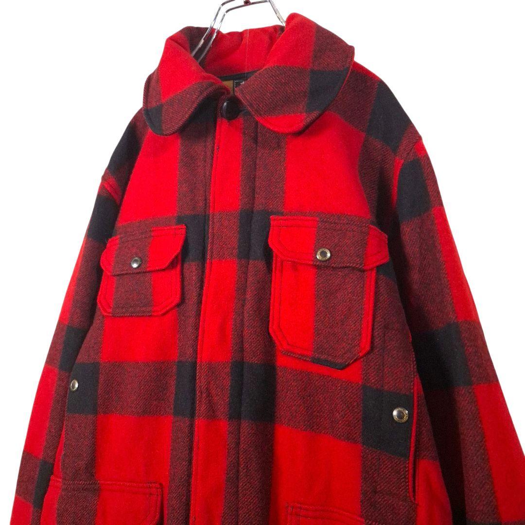 50s USA製 ウールリッチ バッファローチェック マッキーノジャケット