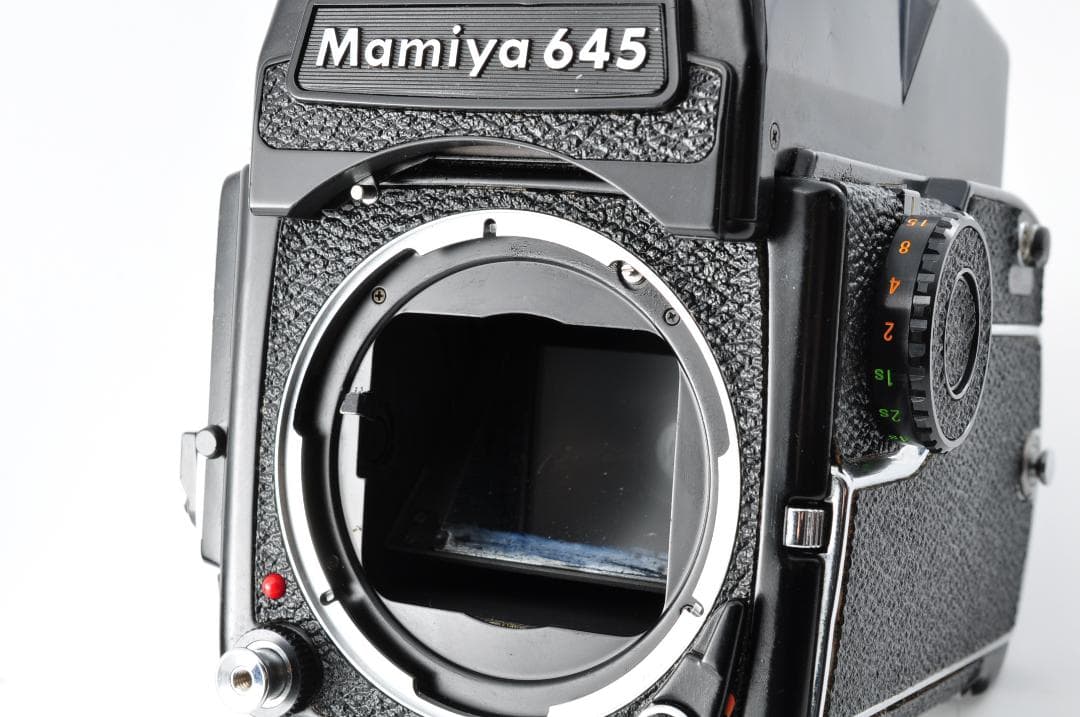 フィルムカメラ Mamiya M645 1000S +SEKOR C 80mm 2.8#1328
