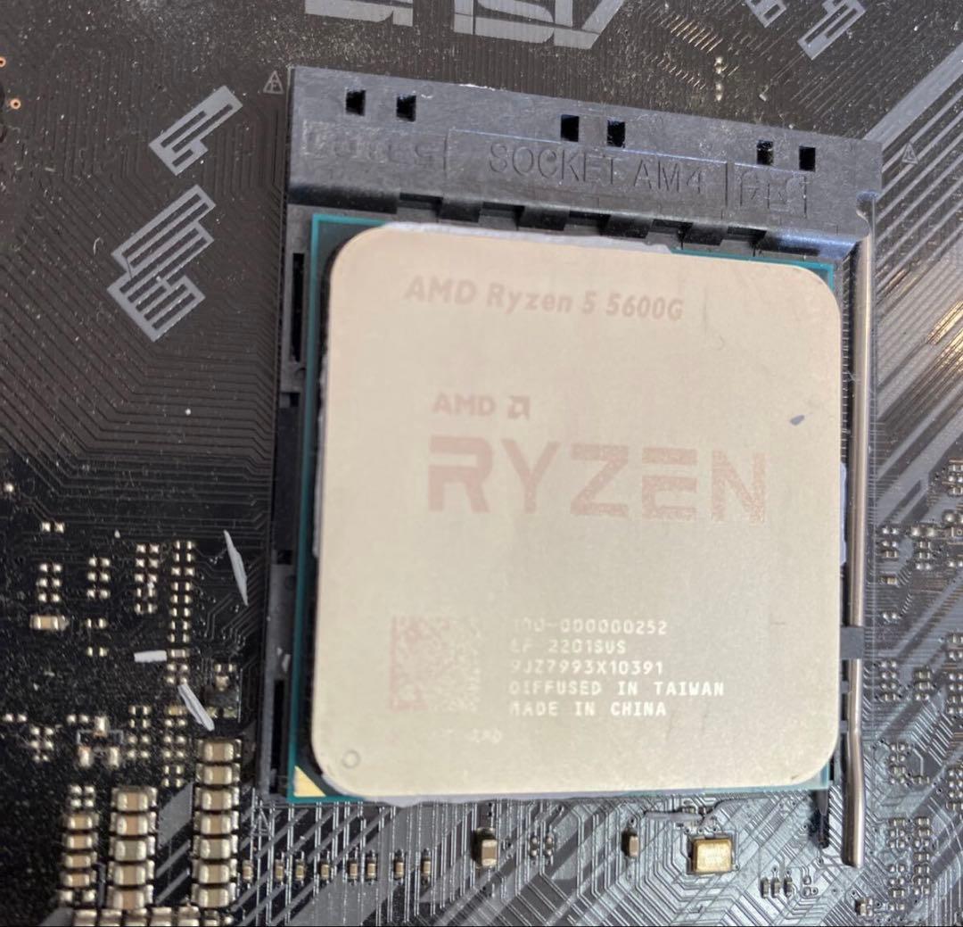 Ryzen 5 5600G/ASUS TUF B550MPLUS/CPUクーラー