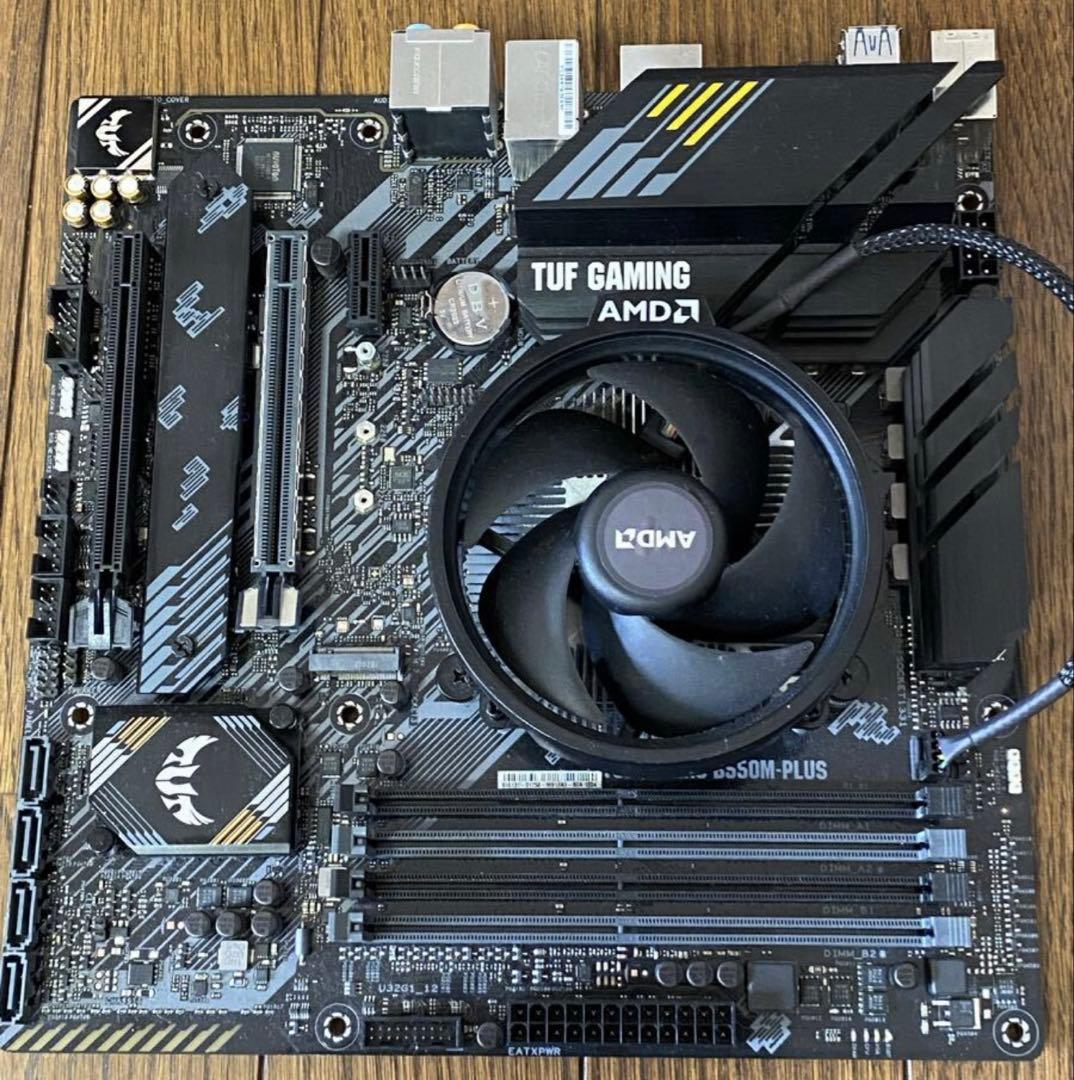 Ryzen 5 5600G/ASUS TUF B550MPLUS/CPUクーラー