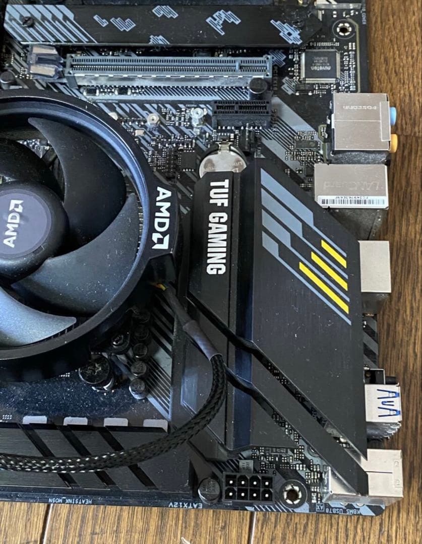 Ryzen 5 5600G/ASUS TUF B550MPLUS/CPUクーラー