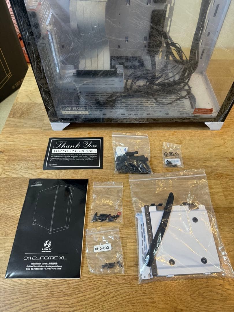 PCケース LIAN LI O11 DYNAMIC XL-W GPU縦置キット付