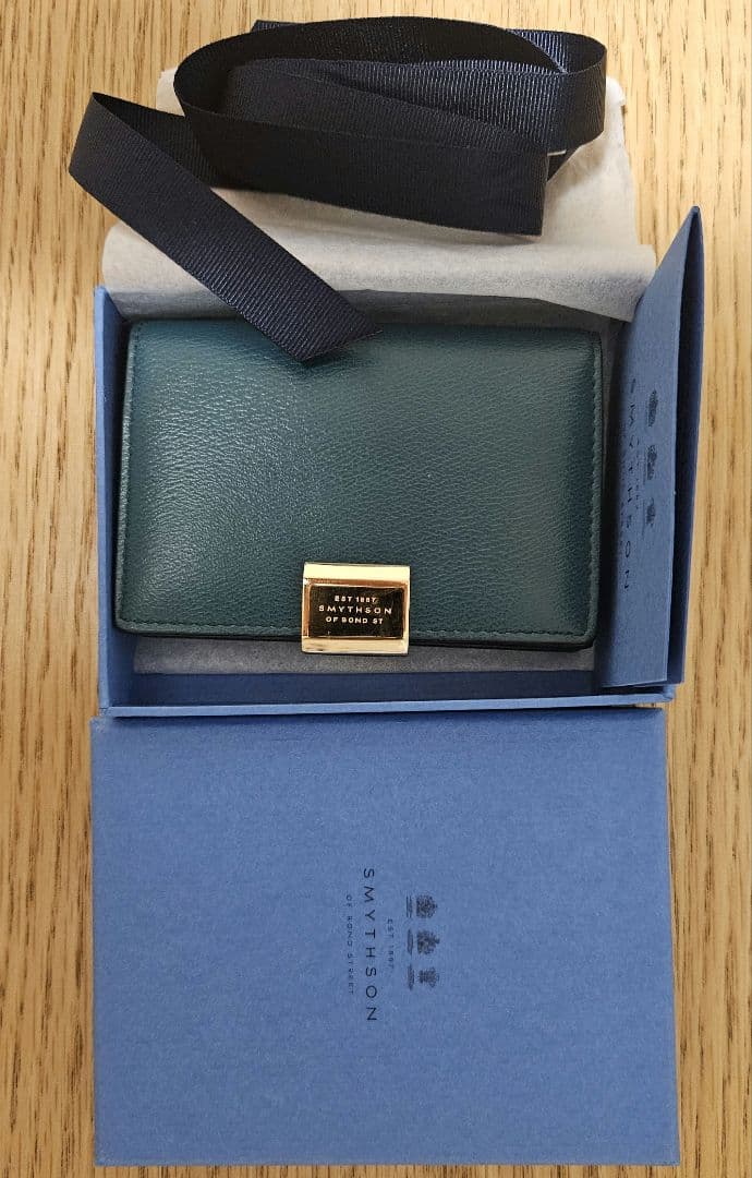 【美品】SMYTHSON（スマイソン）名刺入れ