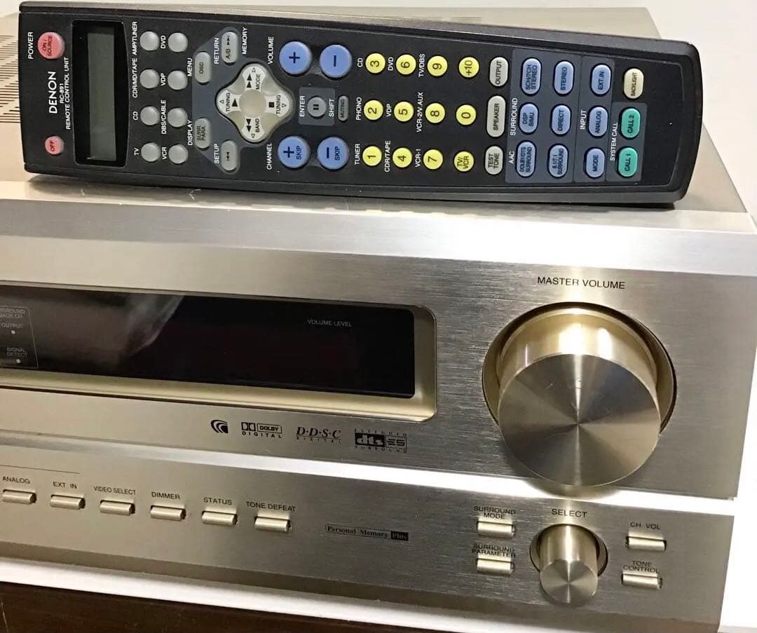 綺麗 動作確認済みDENON デノンAVC-3500 AVサラウンドアンプ