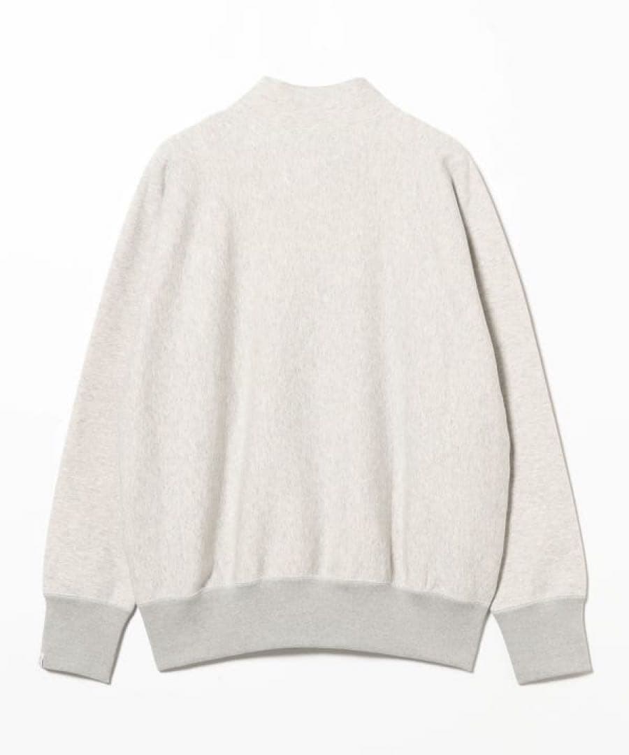 トップス BEAMS PLUS LOOPWHEELER sweat mock neck