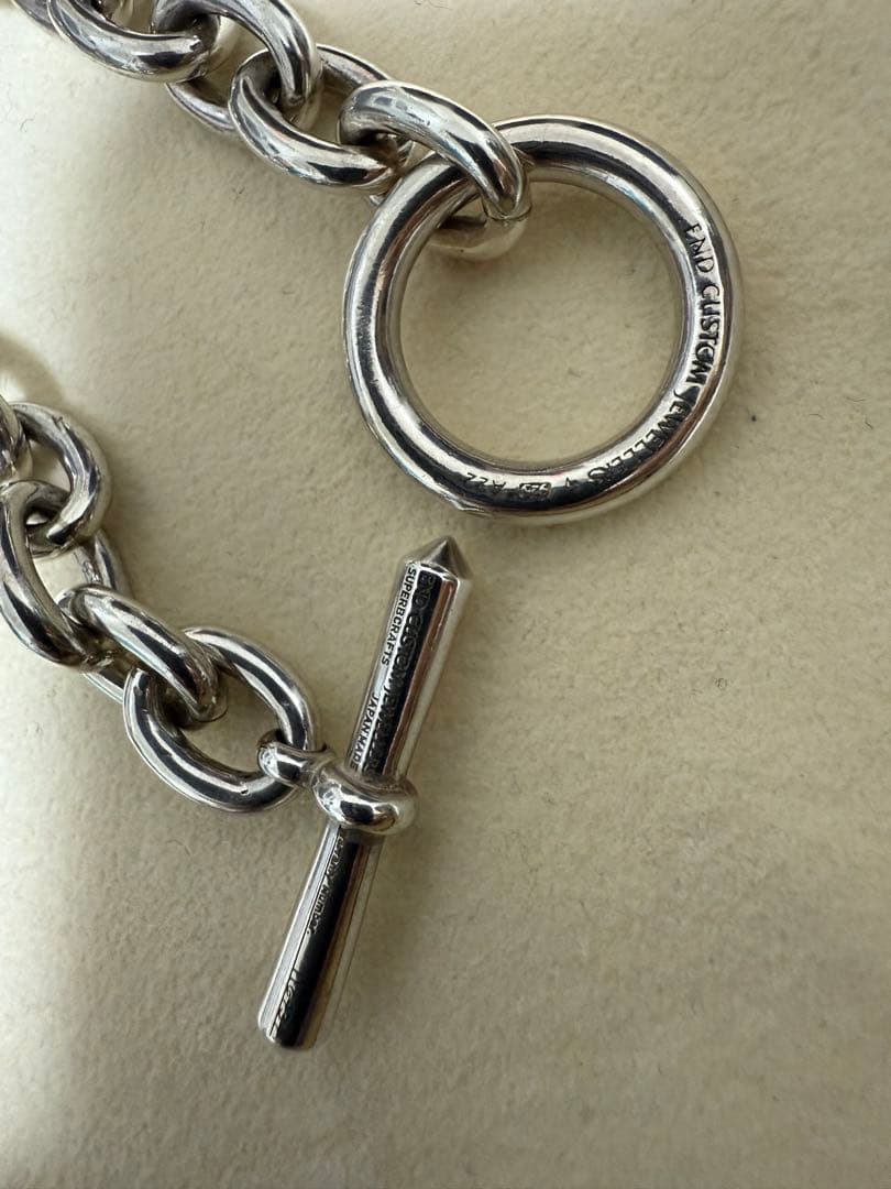 END CUSTOM JEWELLERS シルバー ブレスレットM