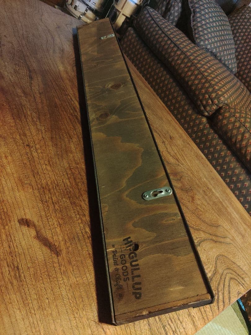 希少　ウォールフック ５フック 木製 金属製　アイアン　インダストリアル