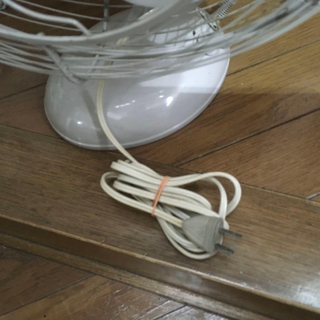値下げ　卓上　扇風機 　三菱電機　レトロモダン　昭和モダン　インテリア