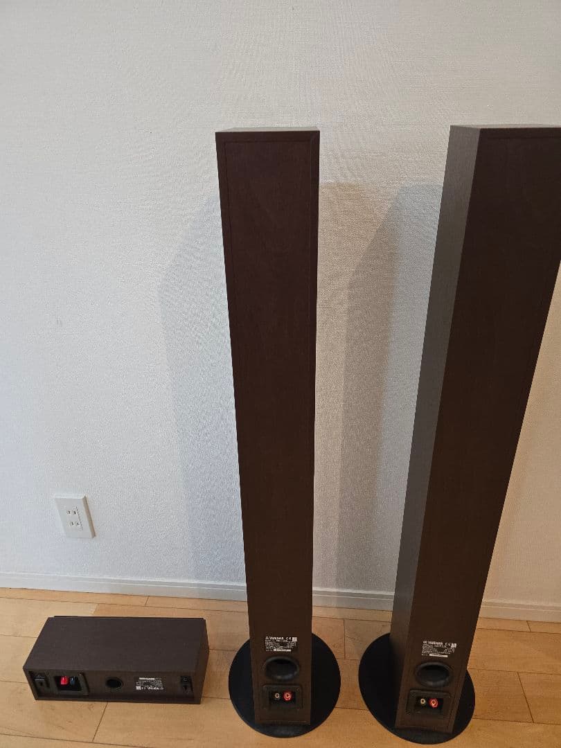 【美品】YAMAHAスピーカー3本 NS-F210×2、NS-C210×1