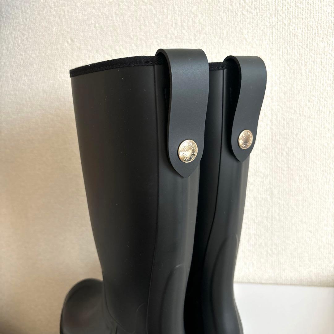 最終値下げ【新品未使用】ブラック　MACKINTOSH レインブーツ 長靴 38