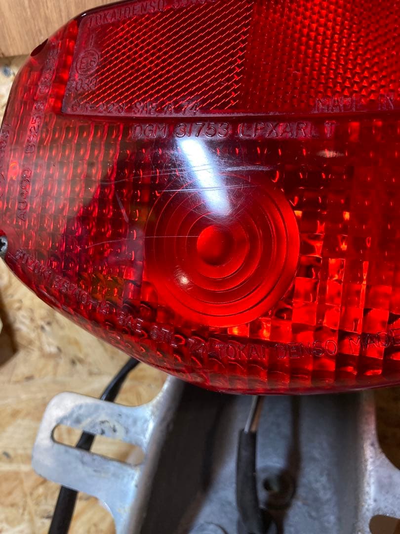 gs400lテールライト　テールブラケット　gs400 gsx400l