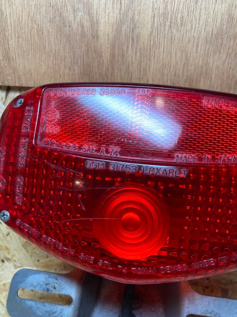 gs400lテールライト　テールブラケット　gs400 gsx400l