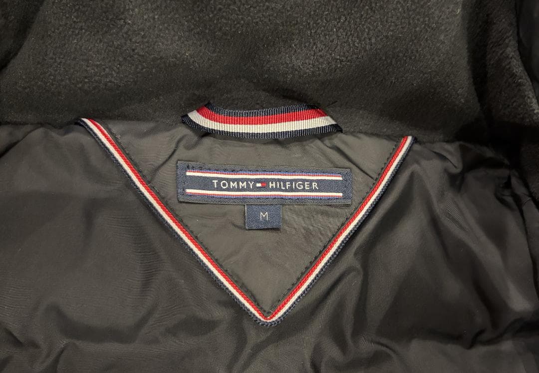 ■【美品】 ／ロング黒ダウンコート／レディースMサイズ