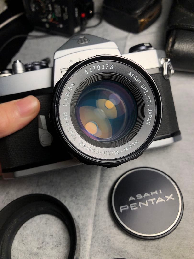分解整備済 ASAHI PENTAX SLメーターなしSPフィルムカメラ 実用品