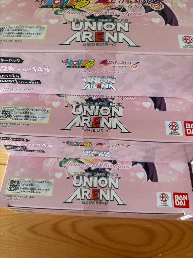 ユニオンアリーナ ToLOVEる 6box テープ付き