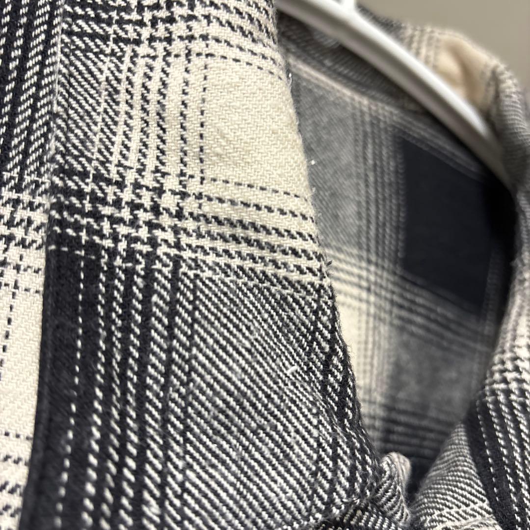 kinema Maison kinema オンブレチェックシャツ