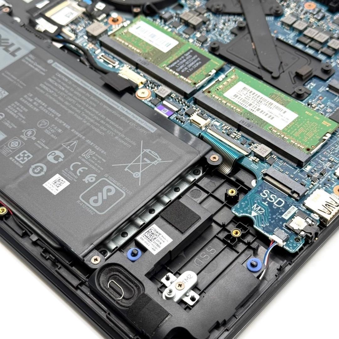 ノートパソコン Dell 8世代i7 Latitude 8GB ストレージ無