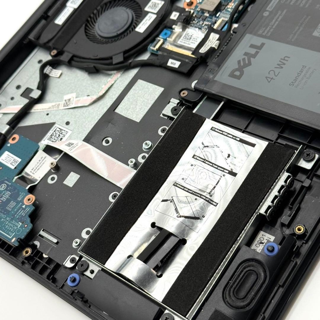 ノートパソコン Dell 8世代i7 Latitude 8GB ストレージ無