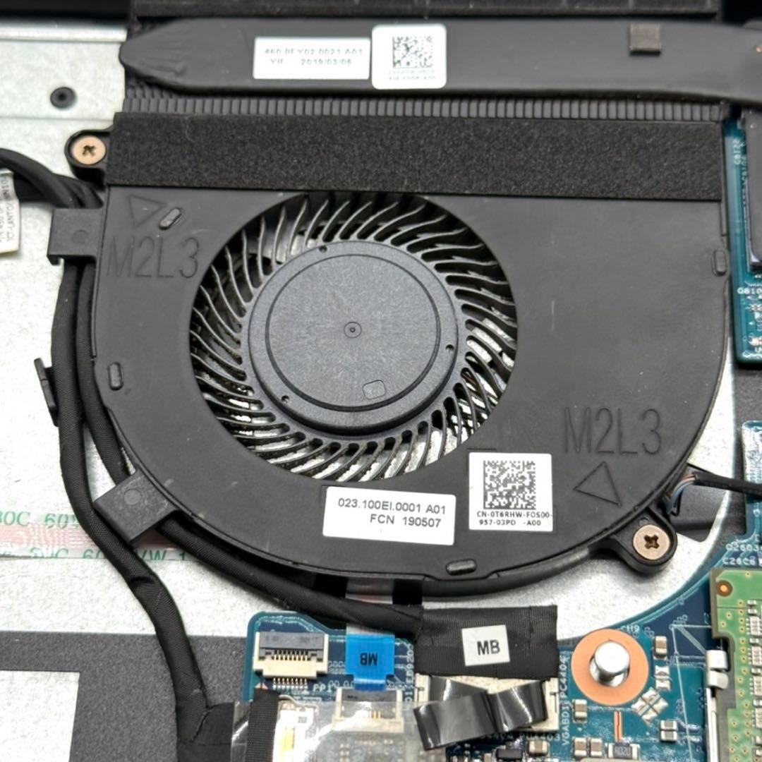 ノートパソコン Dell 8世代i7 Latitude 8GB ストレージ無