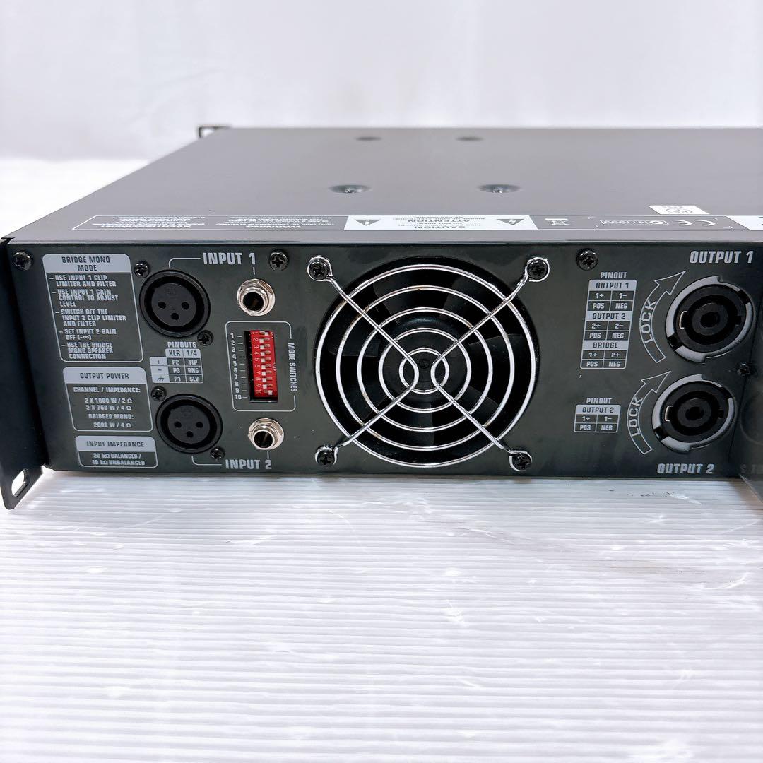 【美品】Behringer EUROPOWER EP2000 パワーアンプ