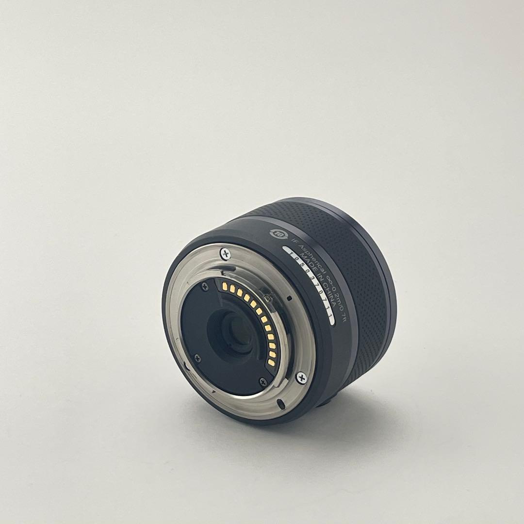 【ファインダー綺麗・返品保証】Nikon1 V1 ブラック 標準レンズキット