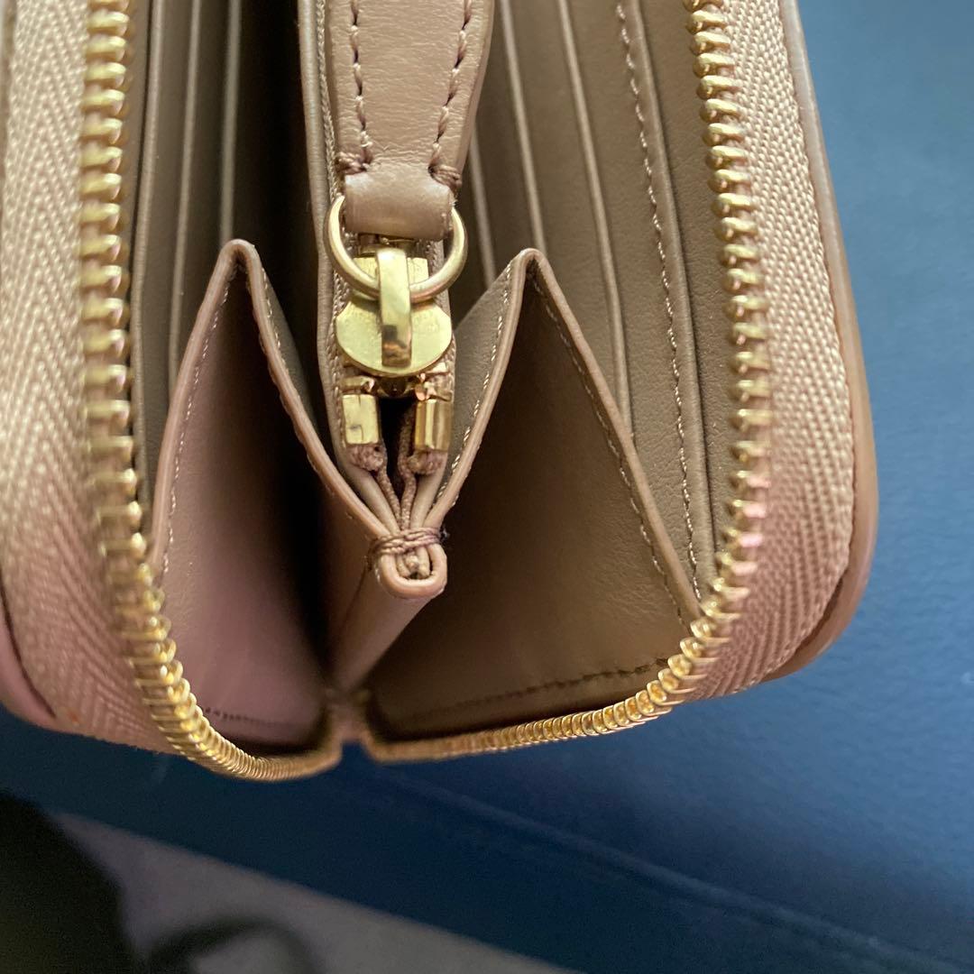 BURBERRY チェック柄 長財布