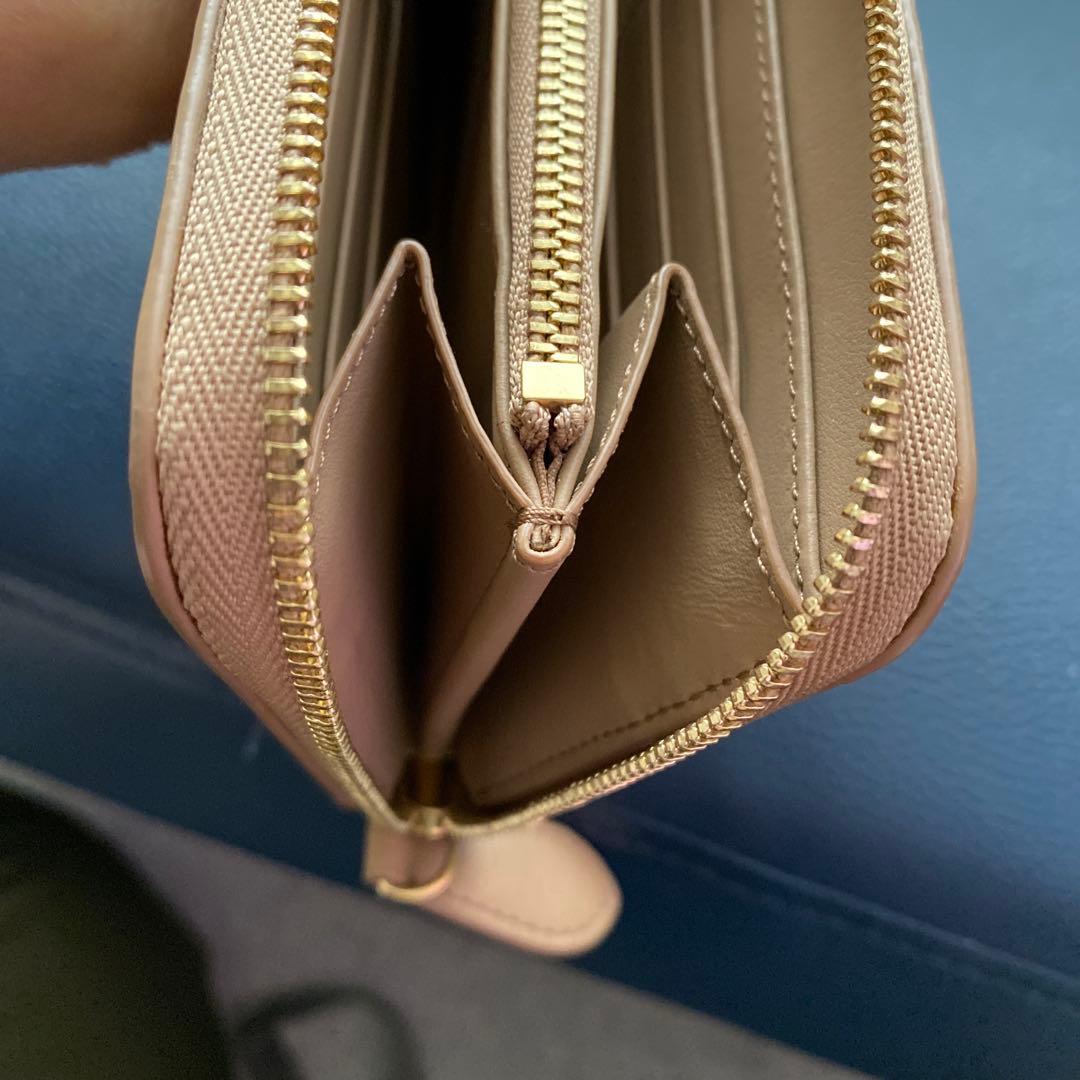 BURBERRY チェック柄 長財布