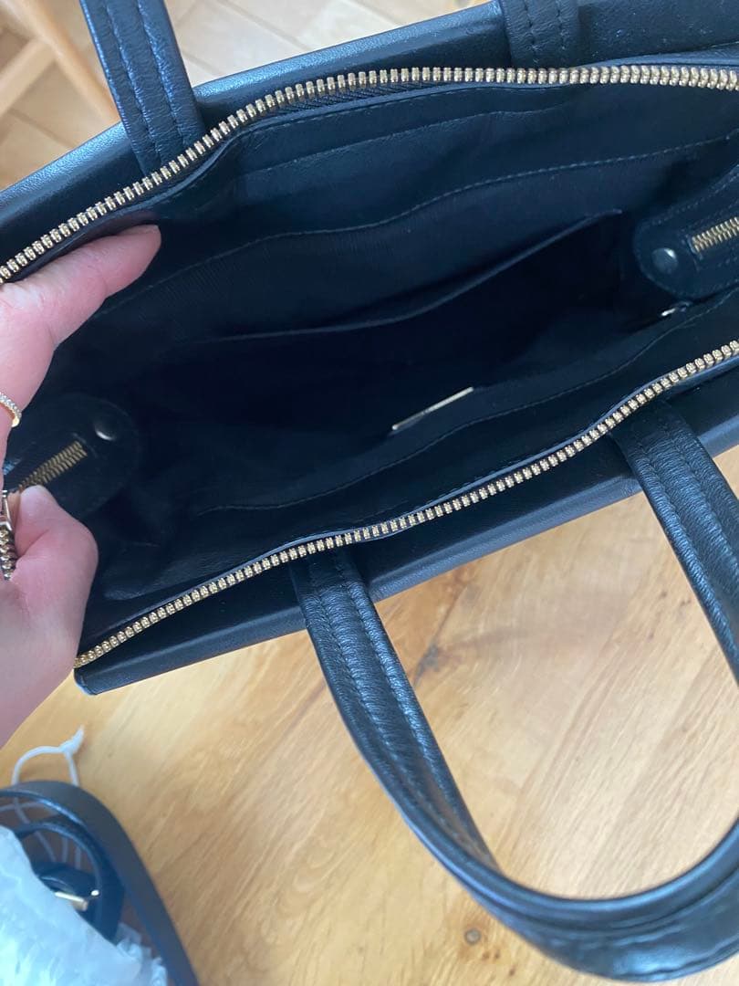 【TB★ページ】美品　FURLA タリアサッチェル　ハンドバッグ