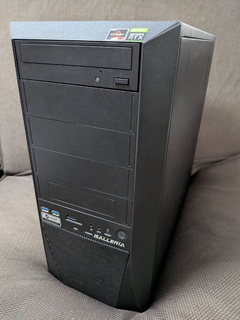ゲーミングPC/GALLERIA/Ryzen 7 2700X/ RTX 2060