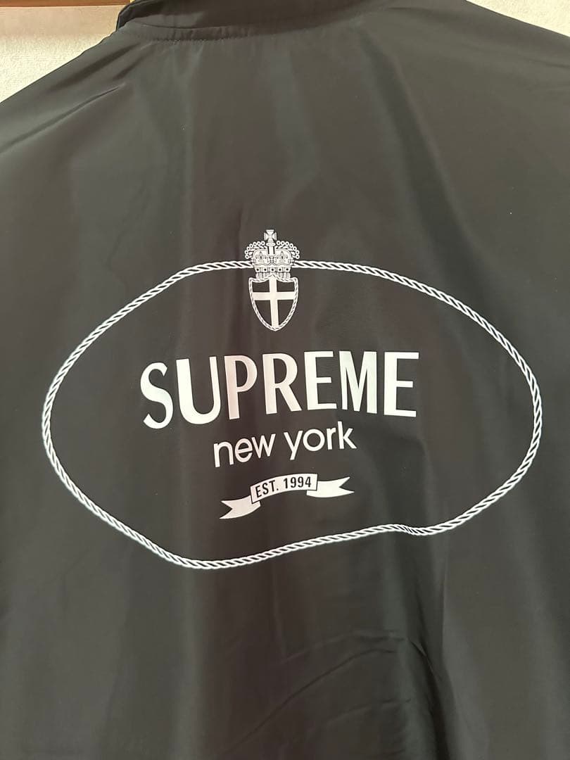Supreme Crest Coaches Jacket“Black”