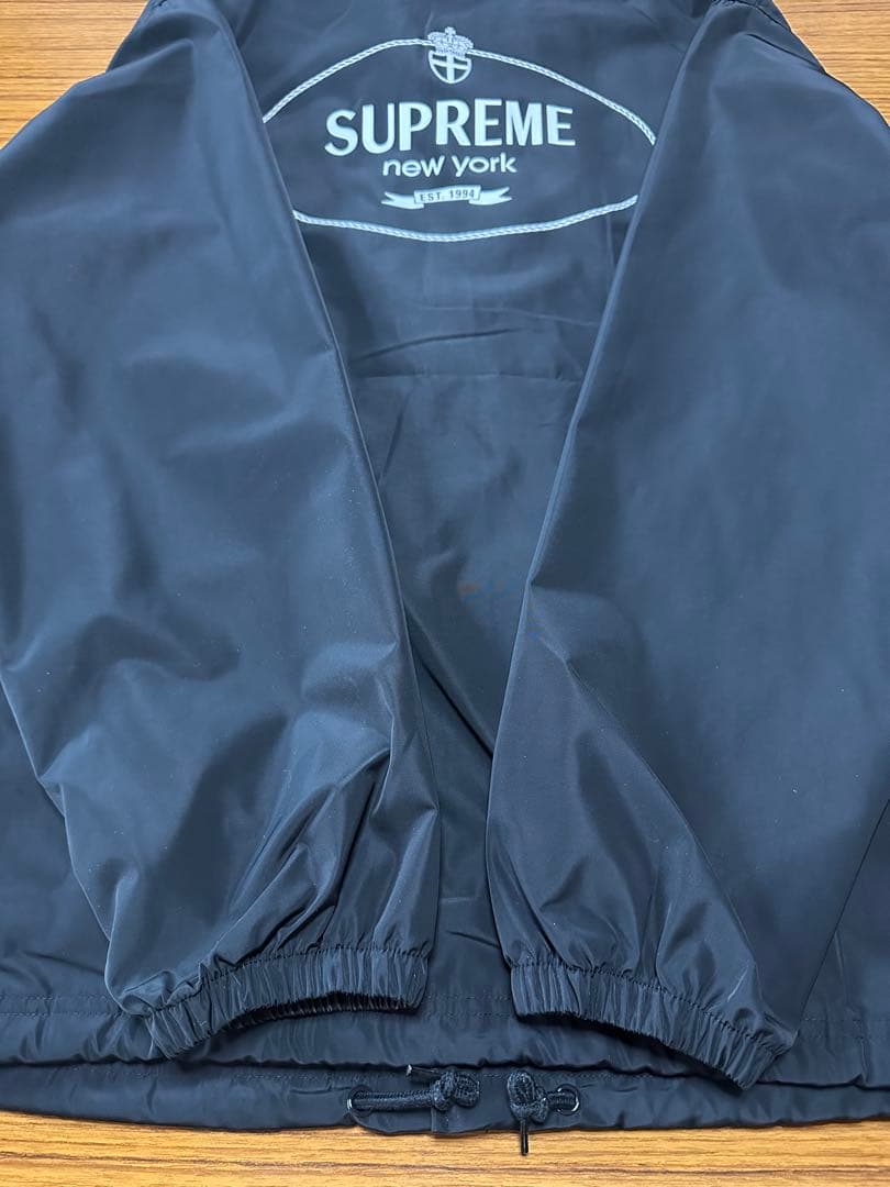 Supreme Crest Coaches Jacket“Black”