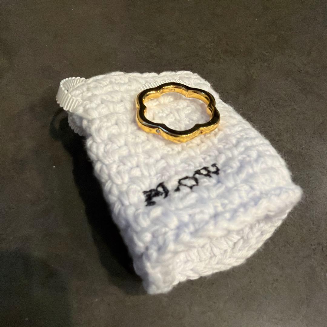 PLOW Flower diamond リング