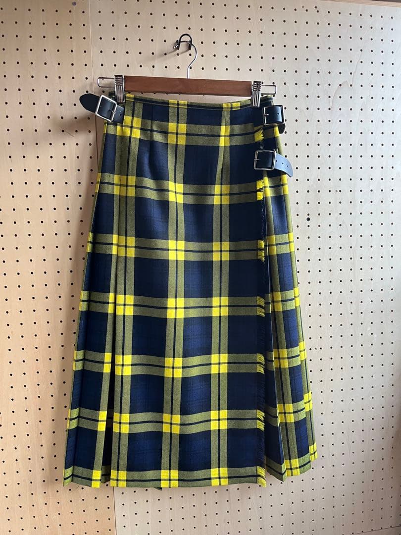 O'Neil of Dublin チェック柄プリーツスカート GB8
