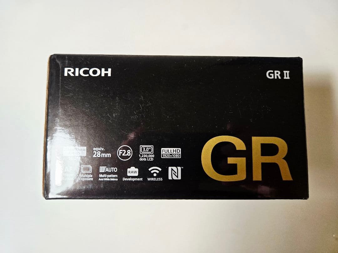 RICOH GR II デジタルカメラ ブラック