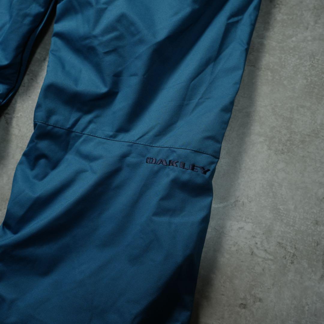 新品 OAKLEY スキー スノボ パンツ ウェア ターコイズ シェルパンツ