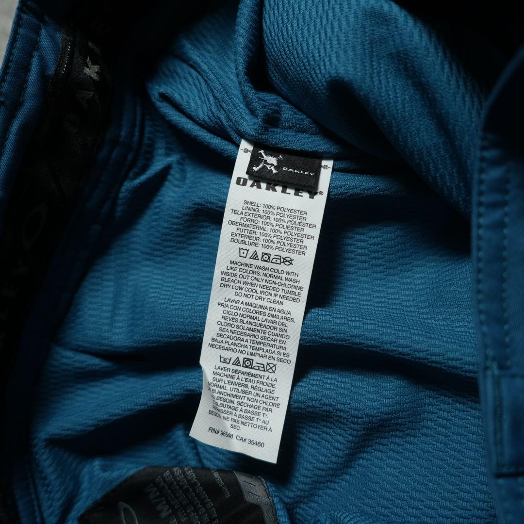新品 OAKLEY スキー スノボ パンツ ウェア ターコイズ シェルパンツ