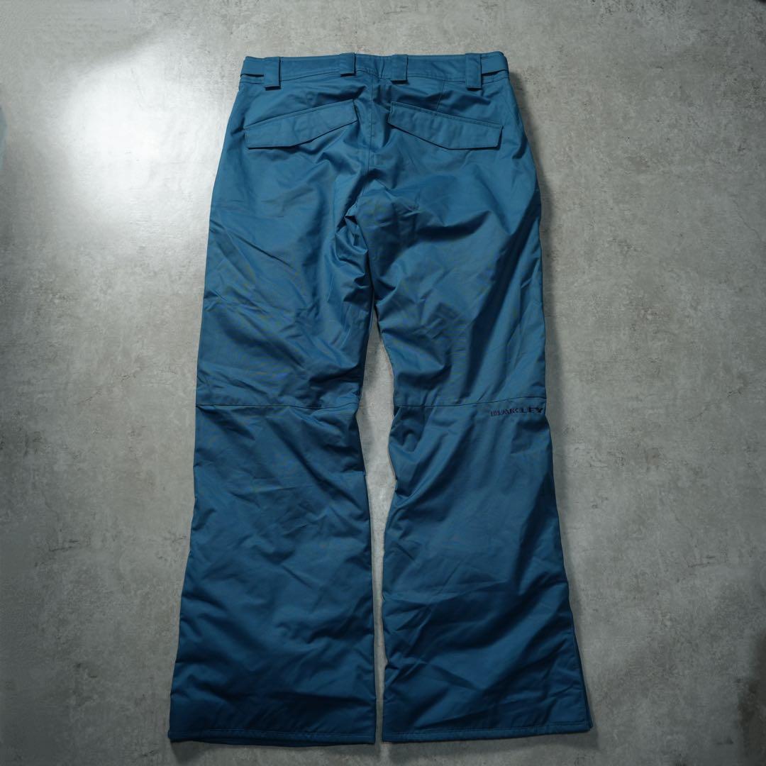 新品 OAKLEY スキー スノボ パンツ ウェア ターコイズ シェルパンツ