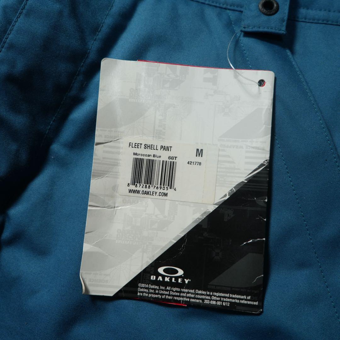 新品 OAKLEY スキー スノボ パンツ ウェア ターコイズ シェルパンツ