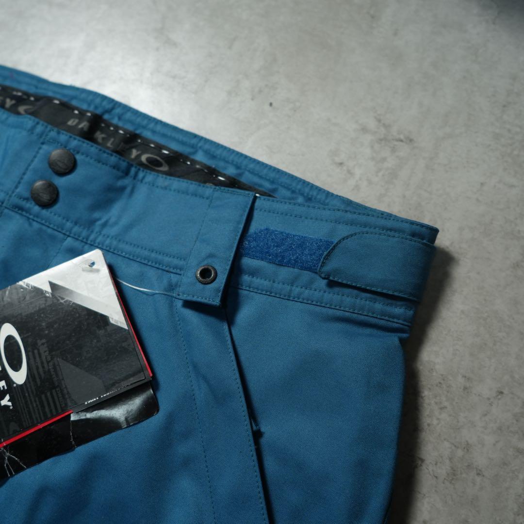 新品 OAKLEY スキー スノボ パンツ ウェア ターコイズ シェルパンツ