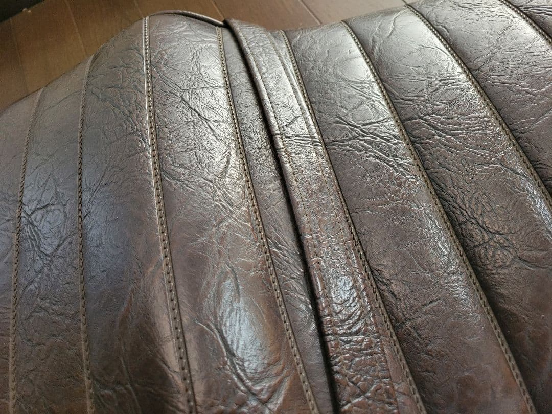 荒*司様 XJR1200　1300 バイクシート 合成皮革 ブラウン千葉